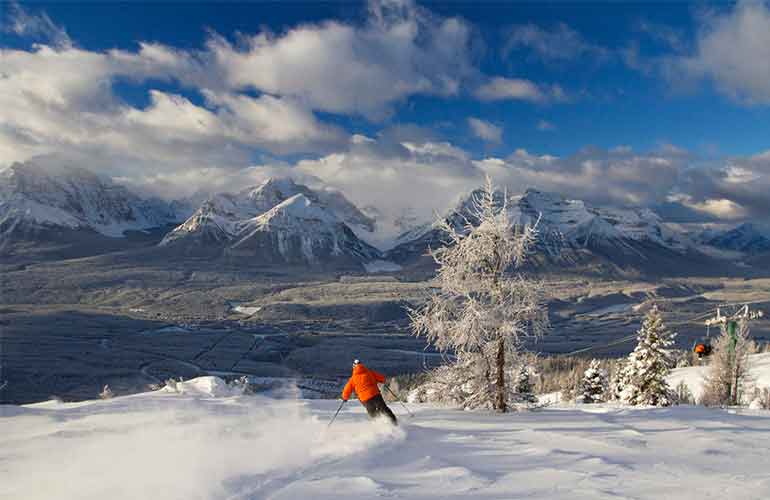 Lake Louise بهترین پیست اسکی کانادا !