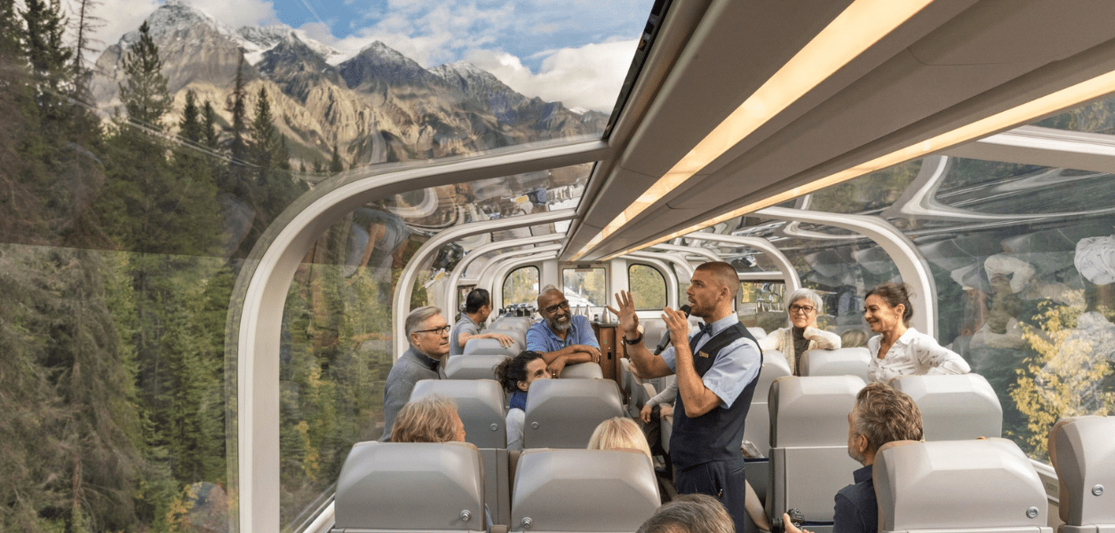 قطار گردشگری Rocky Mountaineer بهترین قطار در جهان !